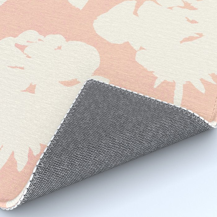 Roses Pattern - Blush Pink Rug Gallery Image 4