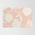 Roses Pattern - Blush Pink Rug Gallery Image 2