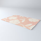Roses Pattern - Blush Pink Rug Gallery Image 3