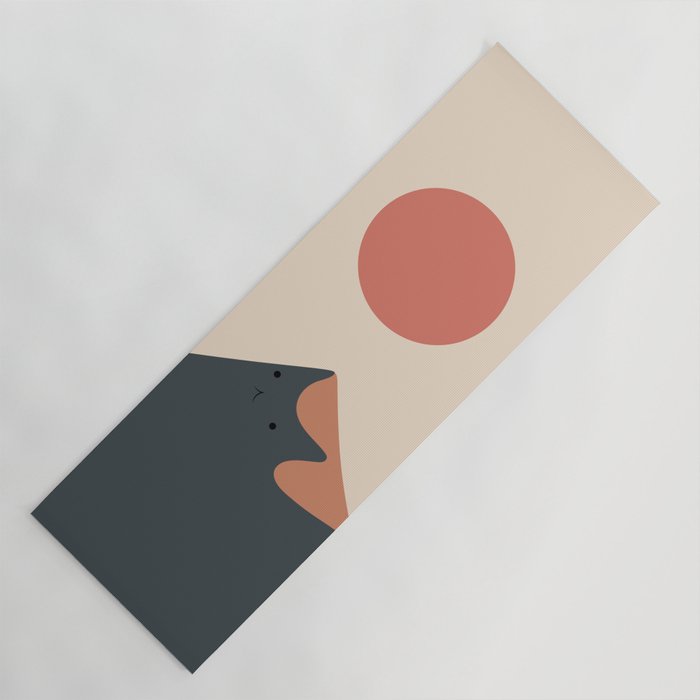 Cat Landscape 92 Yoga Mat Gallery Image 1