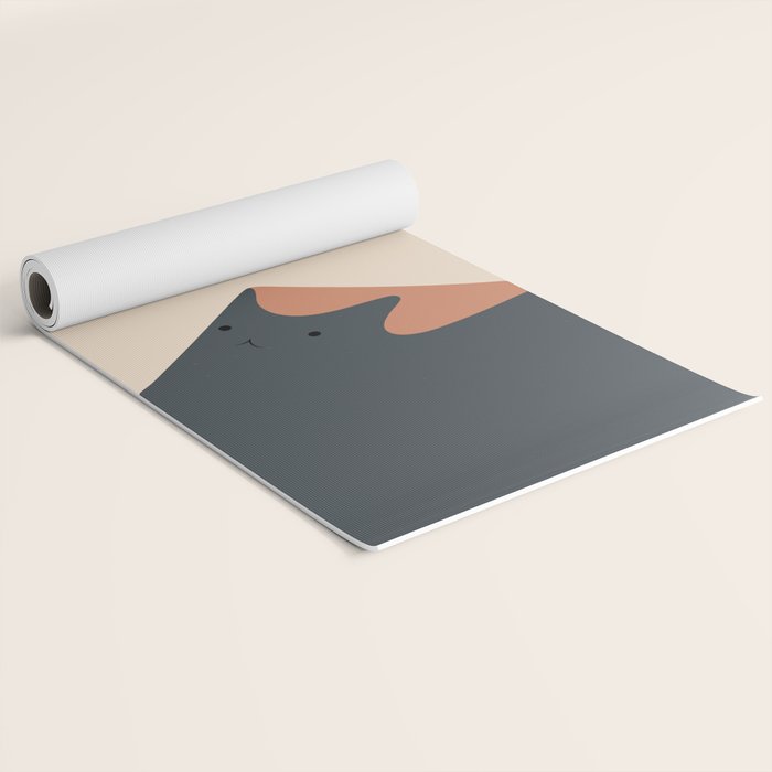 Cat Landscape 92 Yoga Mat Gallery Image 2