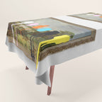 Thrift Store Landscape with a Color Test Tablecloth Gallery Image 1