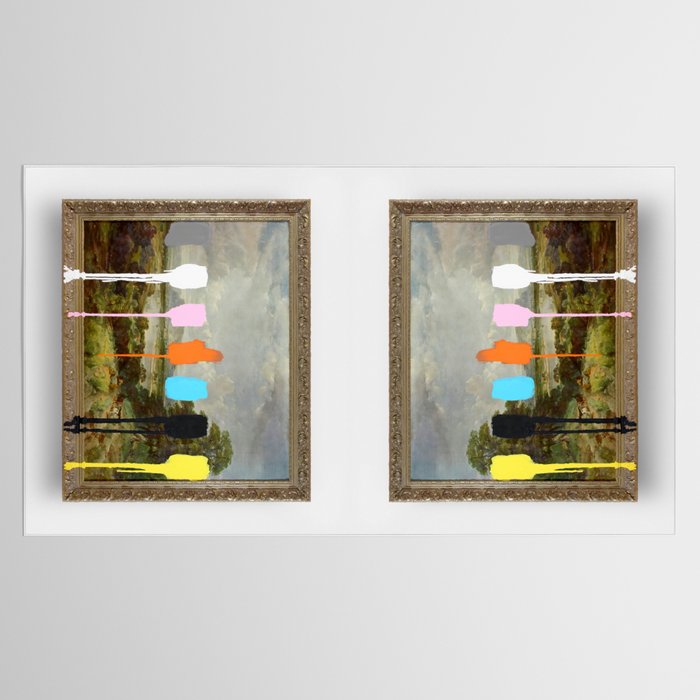 Thrift Store Landscape with a Color Test Tablecloth Gallery Image 2