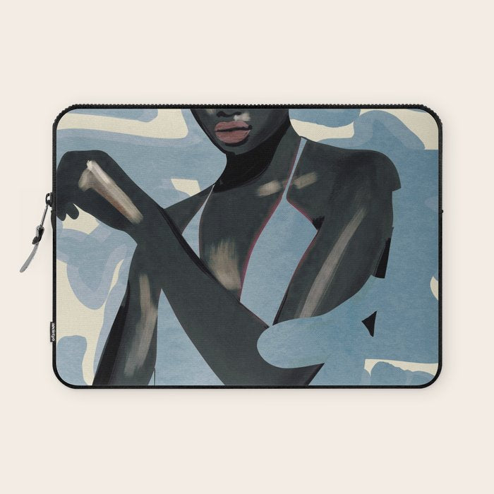 Girl Portrait 26 Laptop Sleeve Gallery Image 1