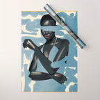 Girl Portrait 26 Wrapping Paper Gallery Image 1