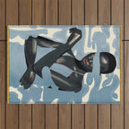 Girl Portrait 26 Outdoor Rug Gallery Image 1