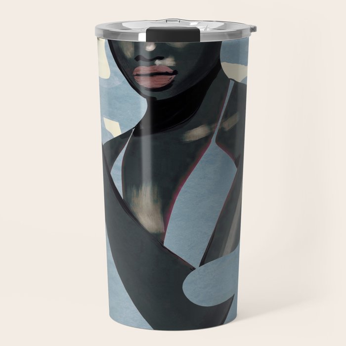 Girl Portrait 26 Travel Mug Gallery Image 1