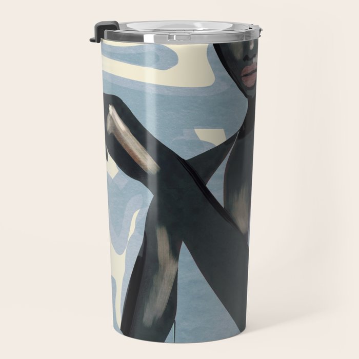 Girl Portrait 26 Travel Mug Gallery Image 3