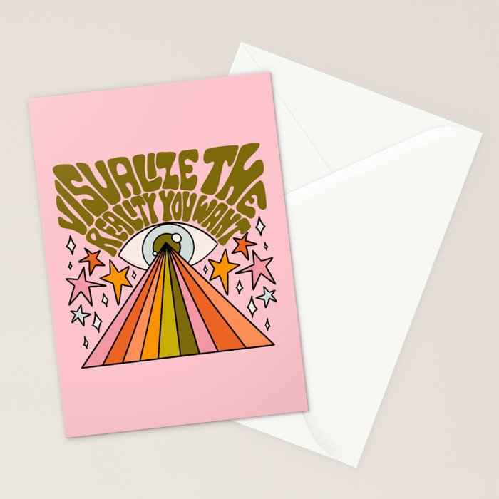 Visualize the Reality You Want Stationery Card Gallery Image 2