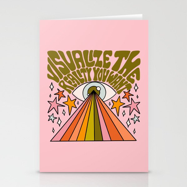 Visualize the Reality You Want Stationery Card Gallery Image 1