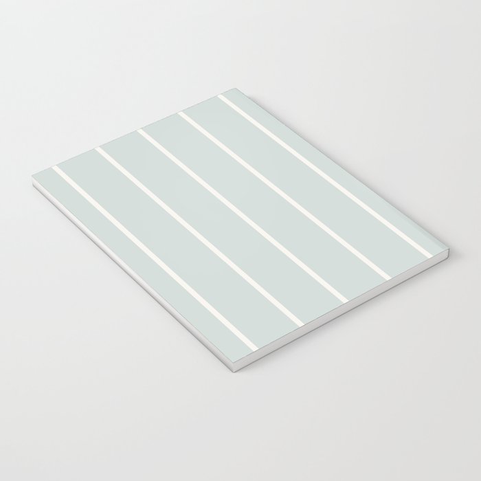 Two Tone Stripes - Sage Notebook Gallery Image 3