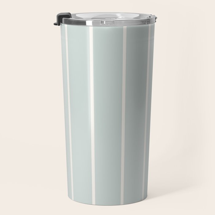 Two Tone Stripes - Sage Travel Mug Gallery Image 3