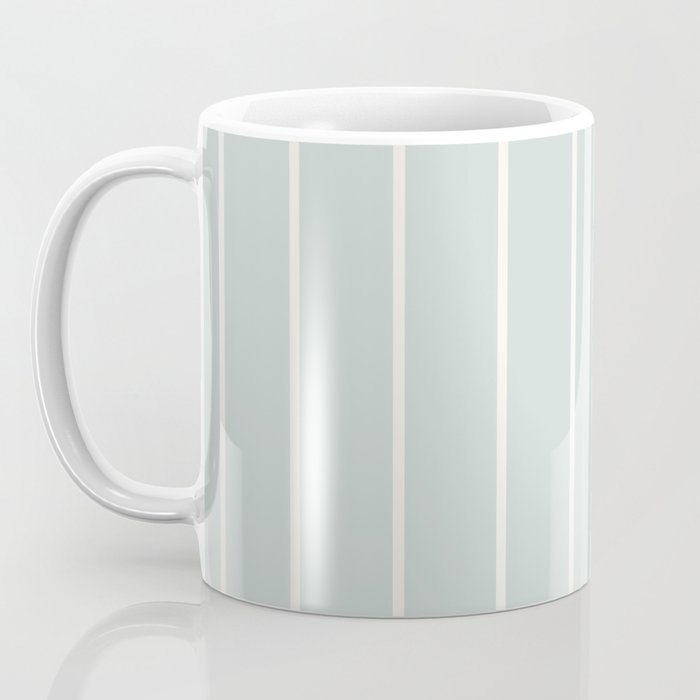 Two Tone Stripes - Sage Coffee Mug Gallery Image 3