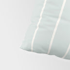 Two Tone Stripes - Sage Pillow Sham Gallery Image 4