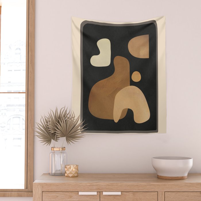 Modern Abstract Art 25 Wall Tapestry Gallery Image 2