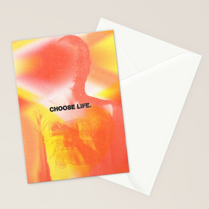 Choose Life Stationery Card Gallery Image 2