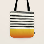 Sunset x Stripes Tote Bag Gallery Image 1