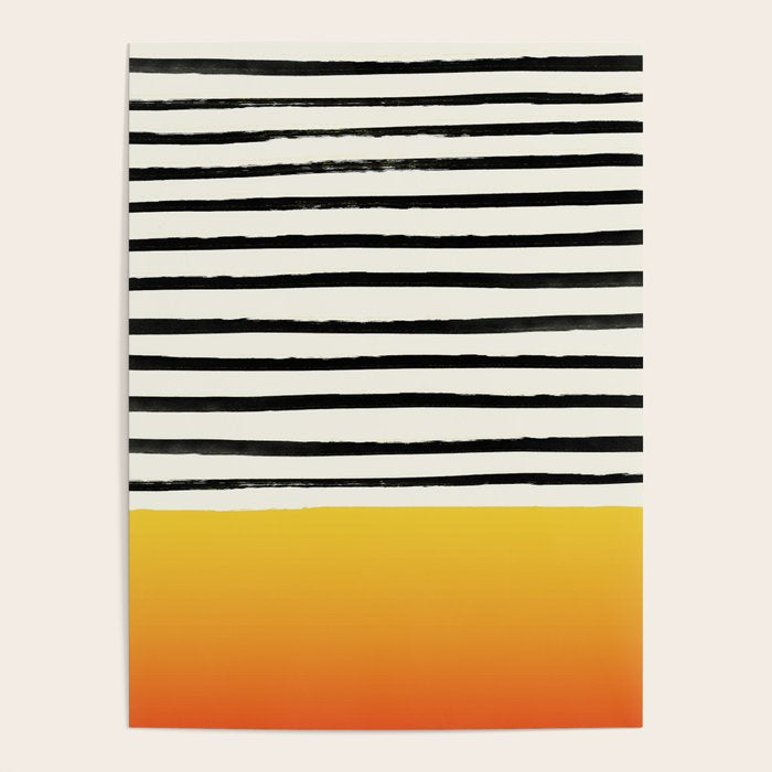 Sunset x Stripes Poster Gallery Image 1