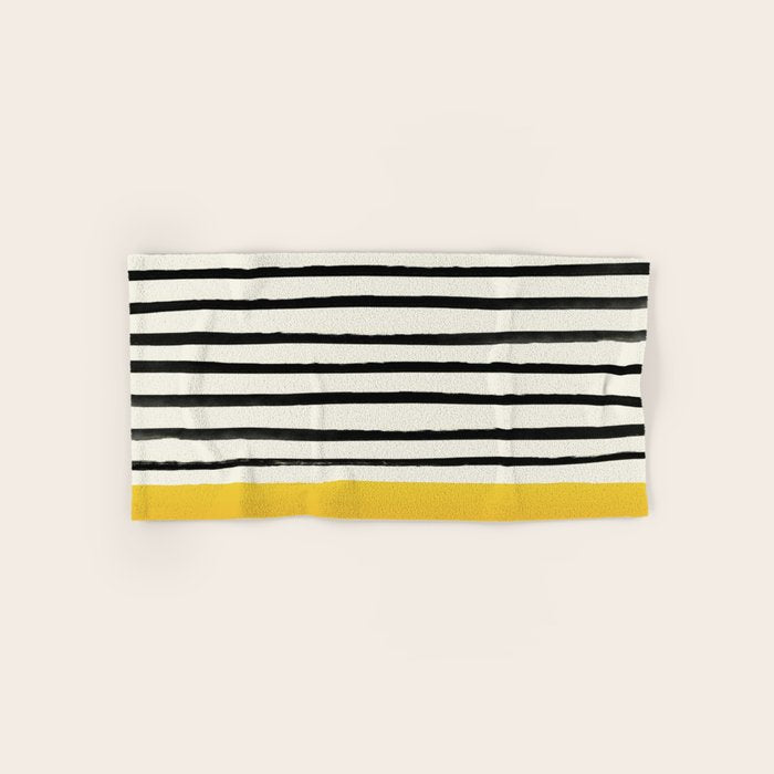 Sunset x Stripes Bath Towel Gallery Image 1