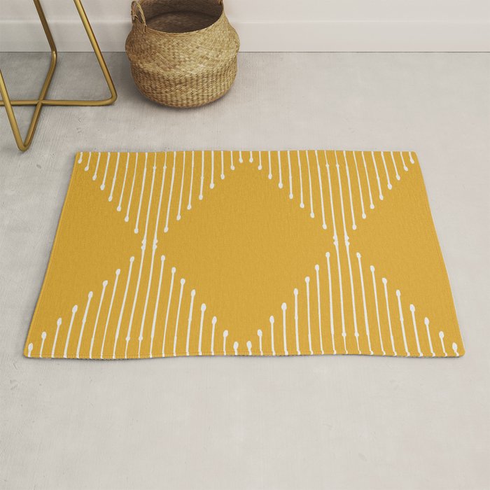 Geo (Yellow) Rug Gallery Image 1
