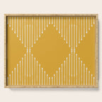 Geo (Yellow) Serving Tray Gallery Image 1