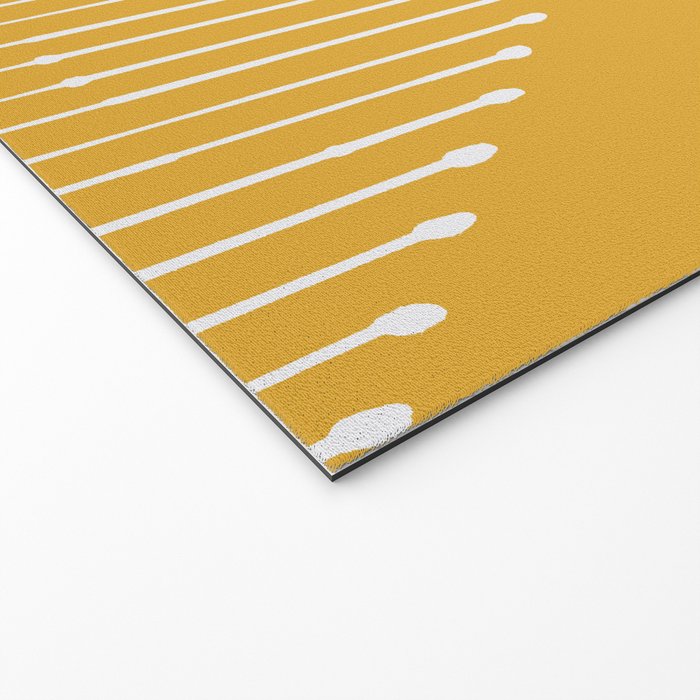 Geo (Yellow) Welcome Mat Gallery Image 2