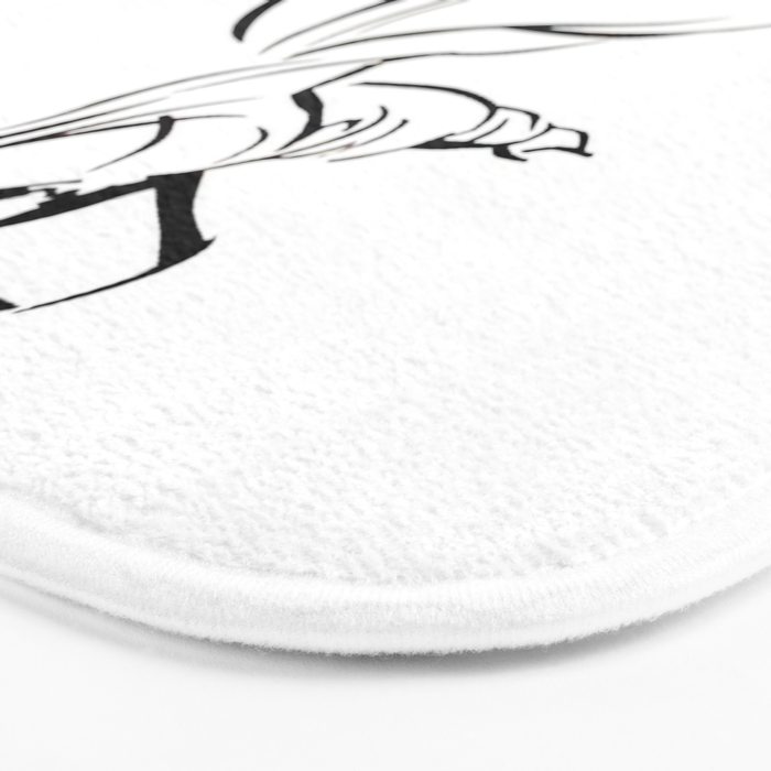 Sufi Meditation Whirling Dervish Bath Mat Gallery Image 3