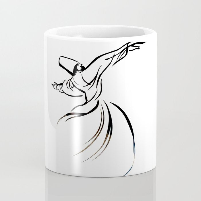 Sufi Meditation Whirling Dervish Coffee Mug Gallery Image 4