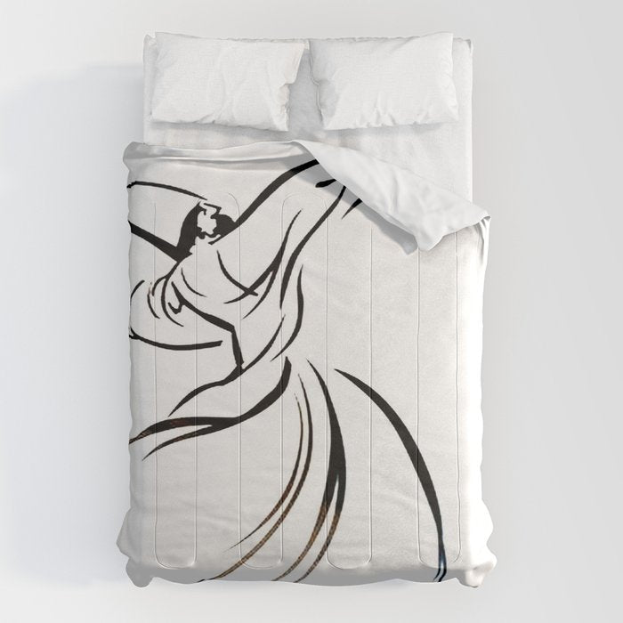 Sufi Meditation Whirling Dervish Comforter Gallery Image 6