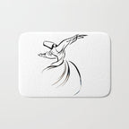 Sufi Meditation Whirling Dervish Bath Mat Gallery Image 1