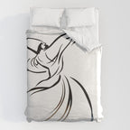 Sufi Meditation Whirling Dervish Duvet Cover Gallery Image 6