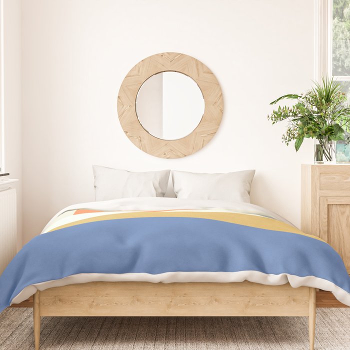 Sunset Island - Vibrant Colors Duvet Cover Gallery Image 3