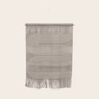 Neutral Lines Arch Minimalist Graphic Wall Hanging Gallery Image 1