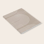 Neutral Lines Arch Minimalist Graphic Notebook Gallery Image 2