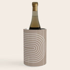 Neutral Lines Arch Minimalist Graphic Wine Chiller Gallery Image 3