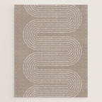 Neutral Lines Arch Minimalist Graphic Jigsaw Puzzle Gallery Image 1