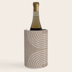 Neutral Lines Arch Minimalist Graphic Wine Chiller Gallery Image 2