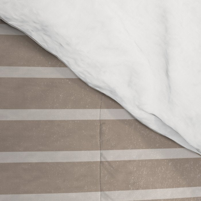 Neutral Lines Arch Minimalist Graphic Comforter Gallery Image 4