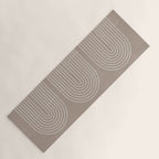 Neutral Lines Arch Minimalist Graphic Yoga Mat Gallery Image 1