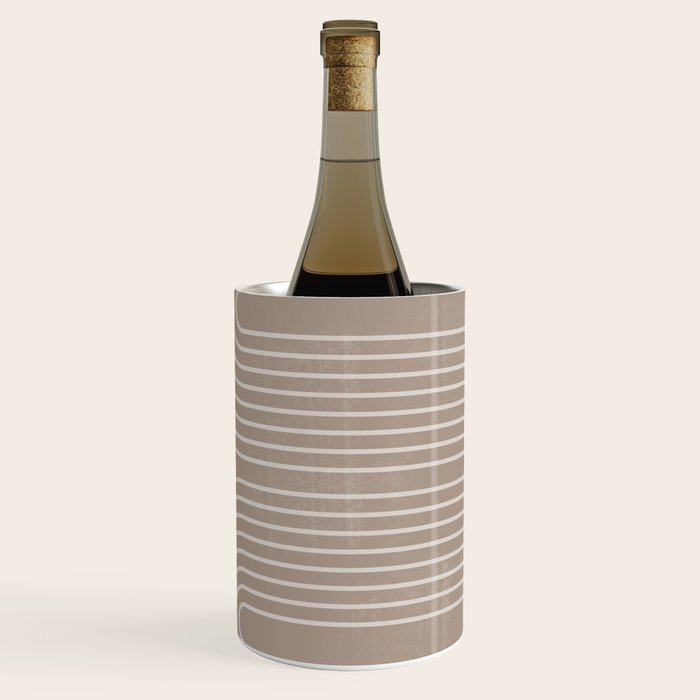 Neutral Lines Arch Minimalist Graphic Wine Chiller Gallery Image 1