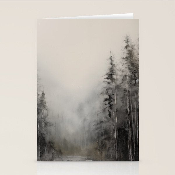 Snow Forest I Stationery Card Gallery Image 2