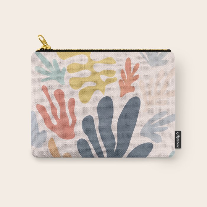 Matisse Cutouts Homage - Abstract Painting Carry All Pouch Gallery Image 1