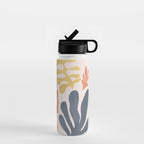 Matisse Cutouts Homage - Abstract Painting Water Bottle Gallery Image 1