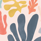 Matisse Cutouts Homage - Abstract Painting Coffee Mug Gallery Image 2