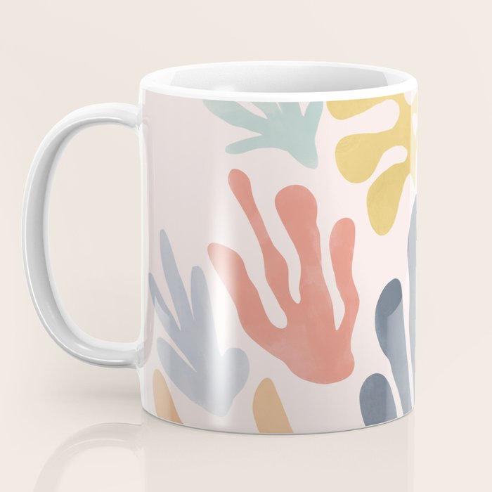 Matisse Cutouts Homage - Abstract Painting Coffee Mug Gallery Image 3