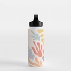 Matisse Cutouts Homage - Abstract Painting Water Bottle Gallery Image 3