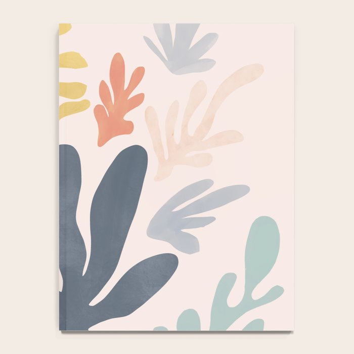 Matisse Cutouts Homage - Abstract Painting Notebook Gallery Image 4