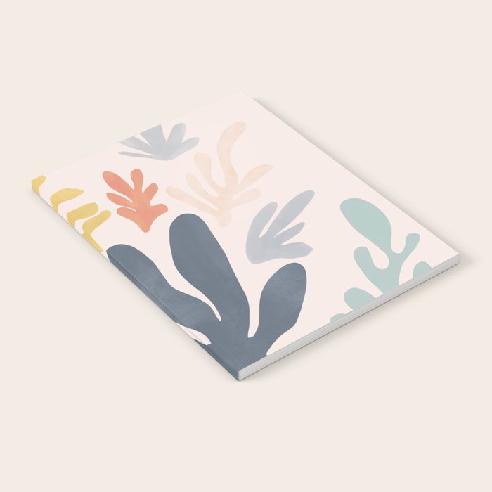 Matisse Cutouts Homage - Abstract Painting Notebook Gallery Image 2