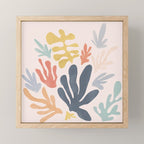 Matisse Cutouts Homage - Abstract Painting Mini Art Print Gallery Image 1