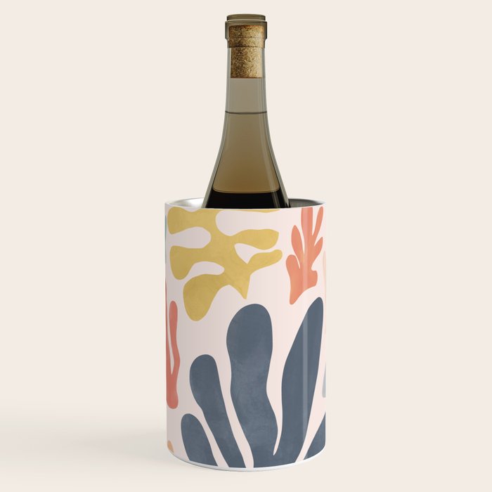 Matisse Cutouts Homage - Abstract Painting Wine Chiller Gallery Image 1